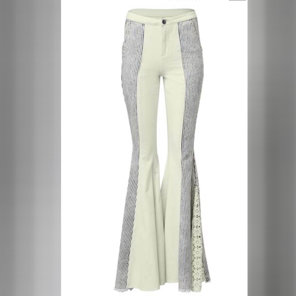Dramatic Wide Leg Flare Jeans